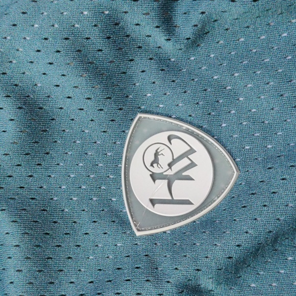 Horseware large full zip teal and pink equestrian shirt long sleeve - Picture 2 of 8